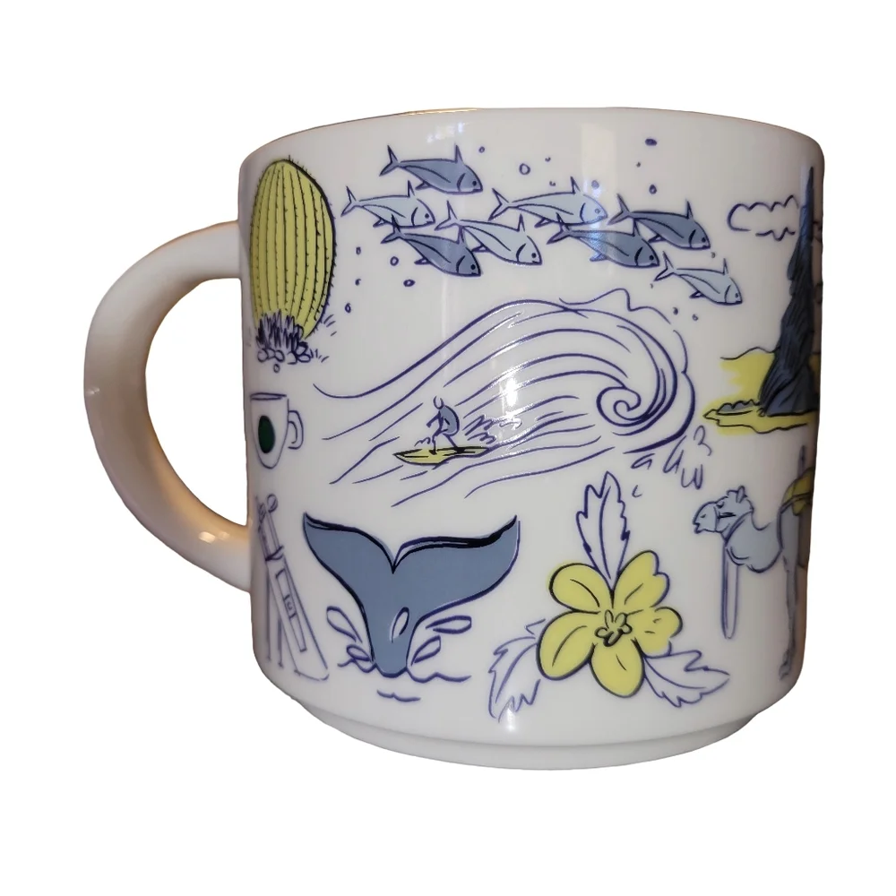 Starbucks Los Cabos Mexico Been There Series Mug 14oz BTS Ceramic NWOB